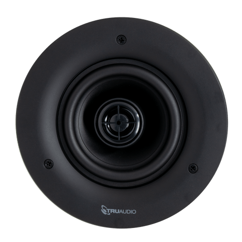 True Audio - 4" high output in-ceiling speakers. (Round)