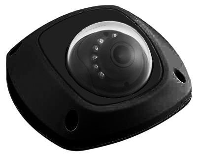 4 Megapixel Mini Dome Network Camera, 2.8mm Lens, Black