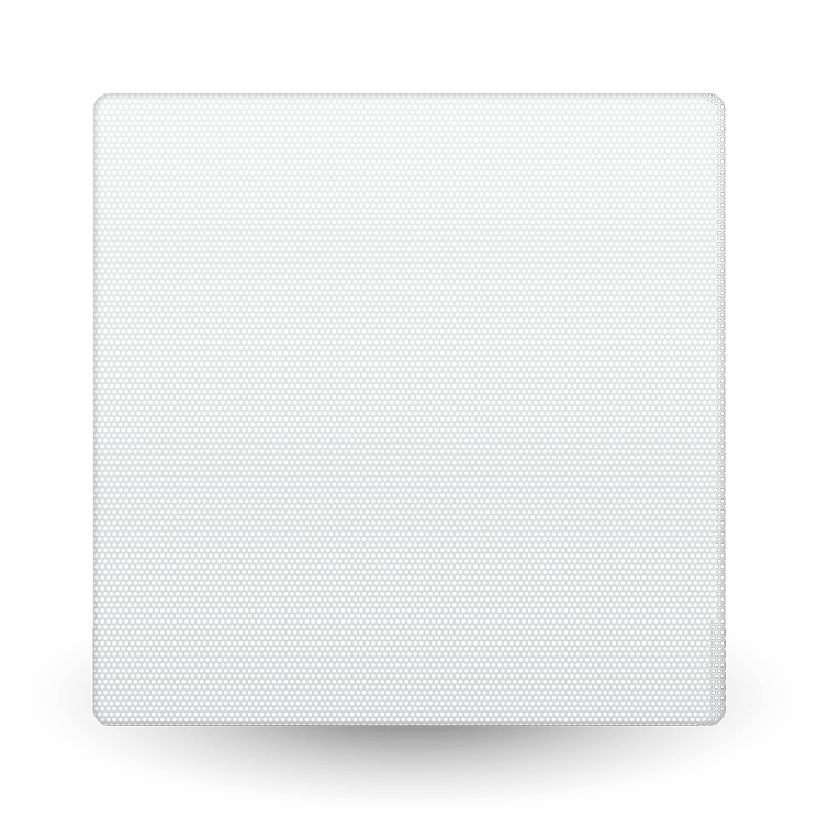 True Audio - Square replacement grill for 6" in-ceiling Ghost or Phantom speaker. Sold each.
