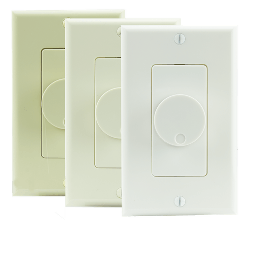 TRU AUDIO- Volume Control W/Knob 70V 100W includes White/Almond/Ivory
