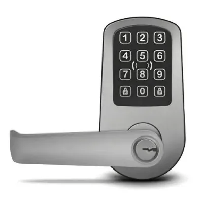 PDK - Red Wireless Lock - Grade 2 Cylindrical + Keypad