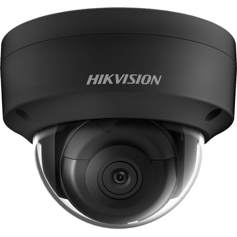 HIKVISION - 8 MP AcuSense Vandal Fixed Dome Network Camera BLACK DS-2CD2183G2-IU 2.8mm BLACK