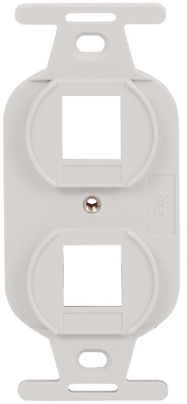 ICC - INSERT ELECTRICAL DUPLEX 2 PORT WHITE