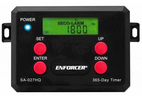 Seco Larm - TIMER 365 DAY WITH 2 RELAY OUTPUT