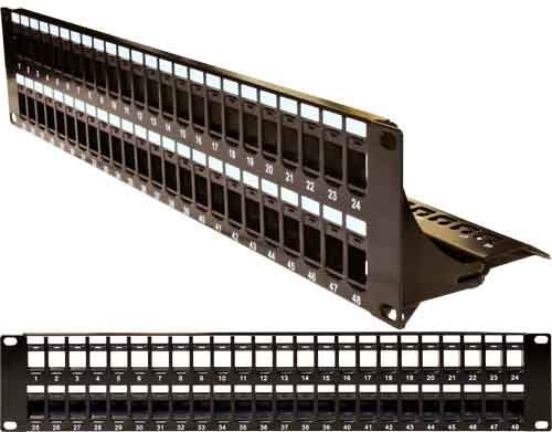 Vertical Cable - Patch Panel Blank 48 Port 2U