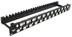 INTELLINET - Patch Panel Blank 24 Port UTP 1U C/M