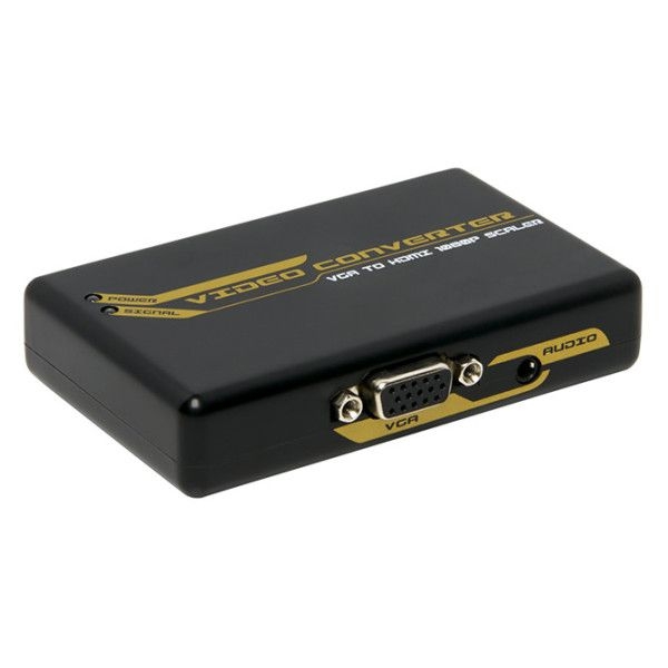 CALRAD - VGA and Audio to HDMI Converter USB PLUG