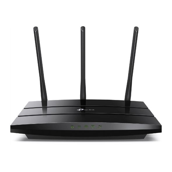 TP-LINK - AC1900 Dual-Band WiFi Router 450 Mbps 2.4GHz, 1300 Mbps 5 GHz