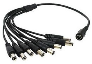 TRISTATE - DC Splitter Female to 8 DC Male Plug