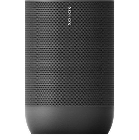 SONOS - Move2 Smart Portable Wi-Fi and Bluetooth Speaker with Alexa and Google Assistant - Black