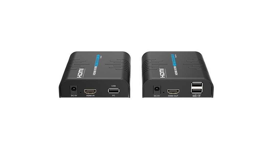 LIONBEAM - HDMI KVM Extender Over IP 393FT
