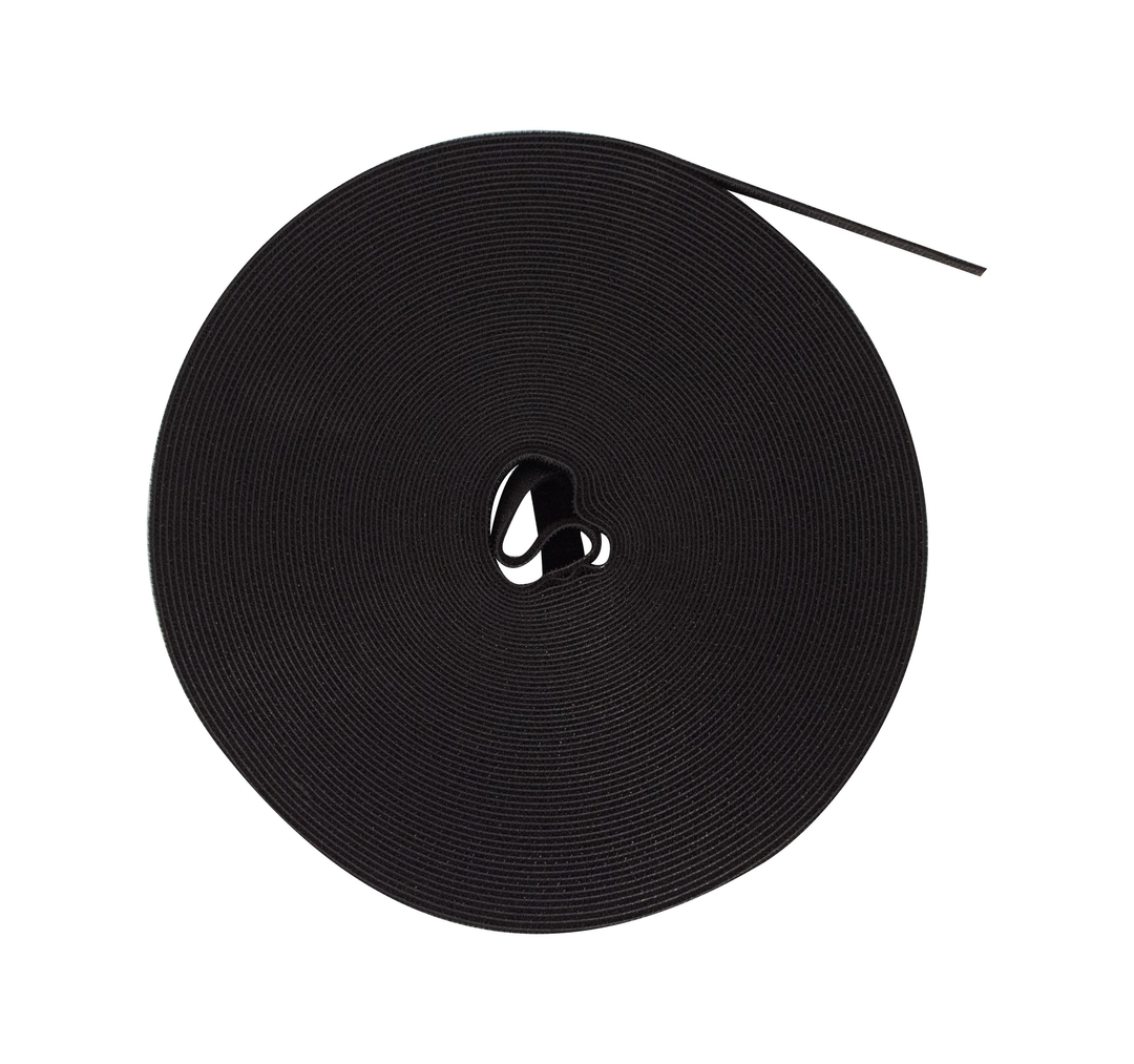 Vertical Cable - Tie Wraps Velcro 75' X 3/4" Black