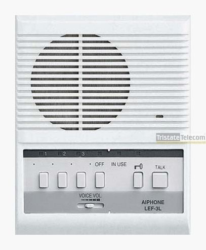 Aiphone - 3 Call Surface Mount Master W/Door Rls