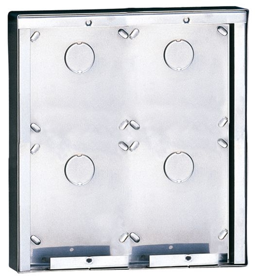 Comelit - Sur' Mount Box S' Steel For 4 Modules