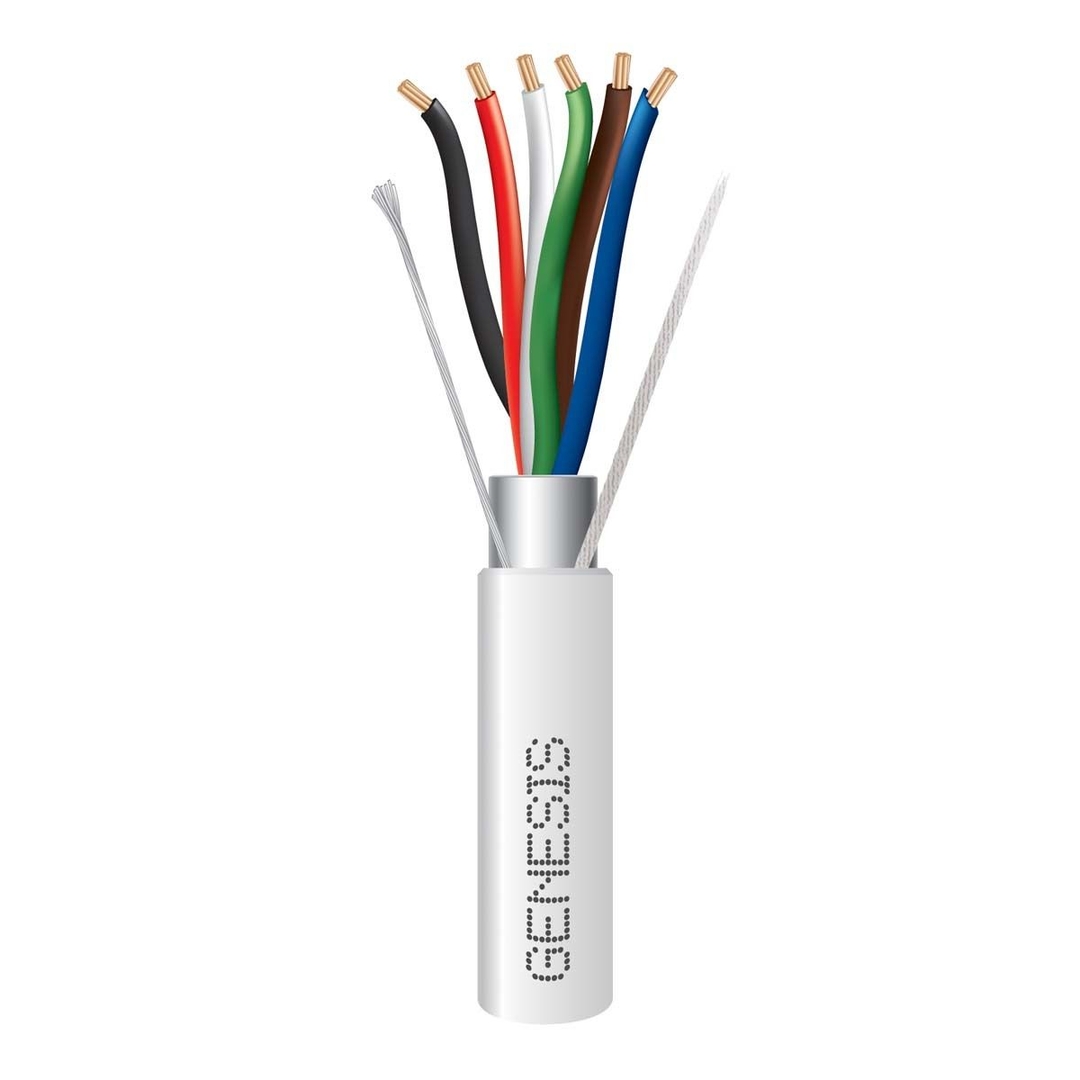 GENESIS CABLE - Cable 22/6 STR OAS CMP 1000' White