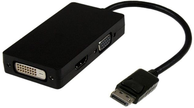 CALRAD - DisplayPort to HDMI, DVI or VGA Adapter