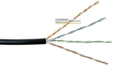 TRISTATE - Cable Cat 5e 4 PR 1000' PVC Beige PB