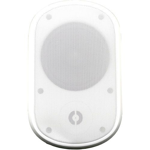 Speco - Series Indoor/Outdoor Wall-Mount Speaker (70V, White, Pair)