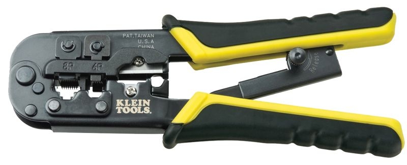 Klein Tools - Crimper W Ratcheting For Modular Plugs