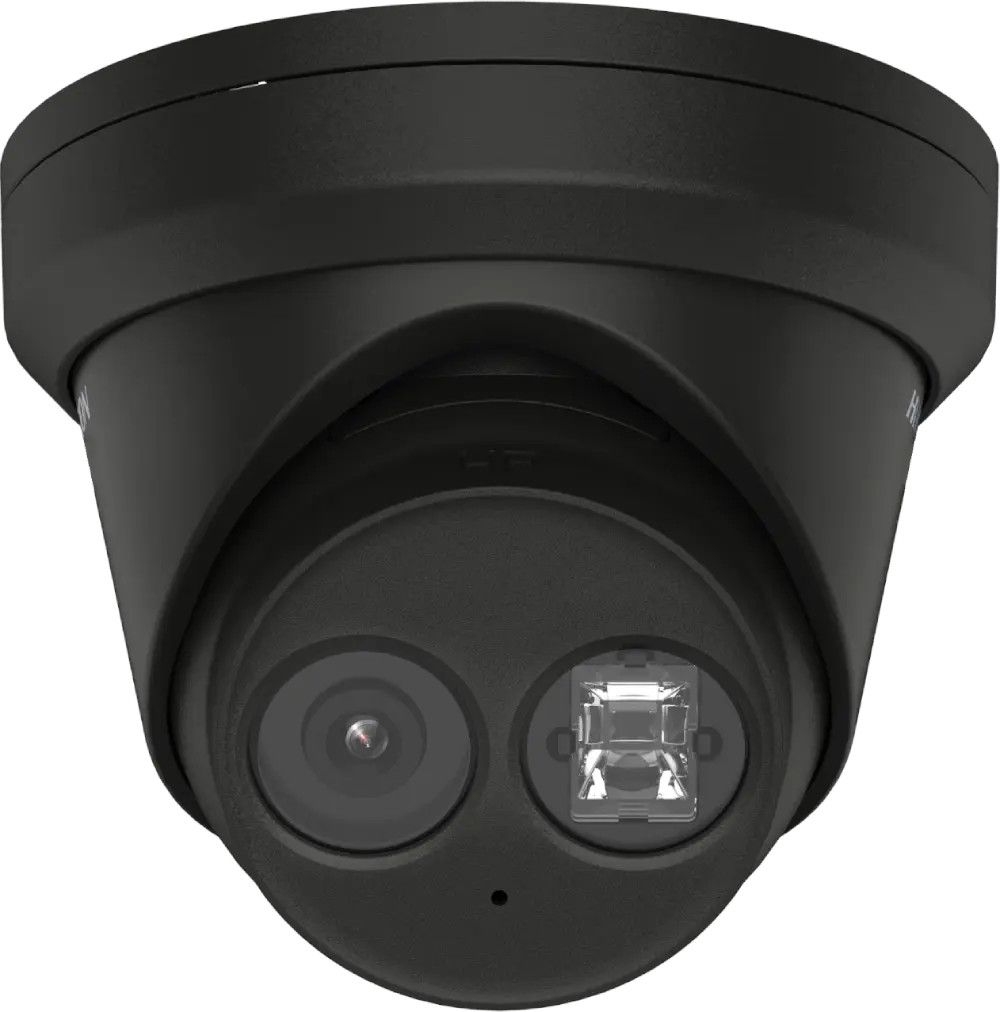 HIKVISION - Camera Turret IP 4MP 2.8MM Black EXIR WDR PoE AccuSence