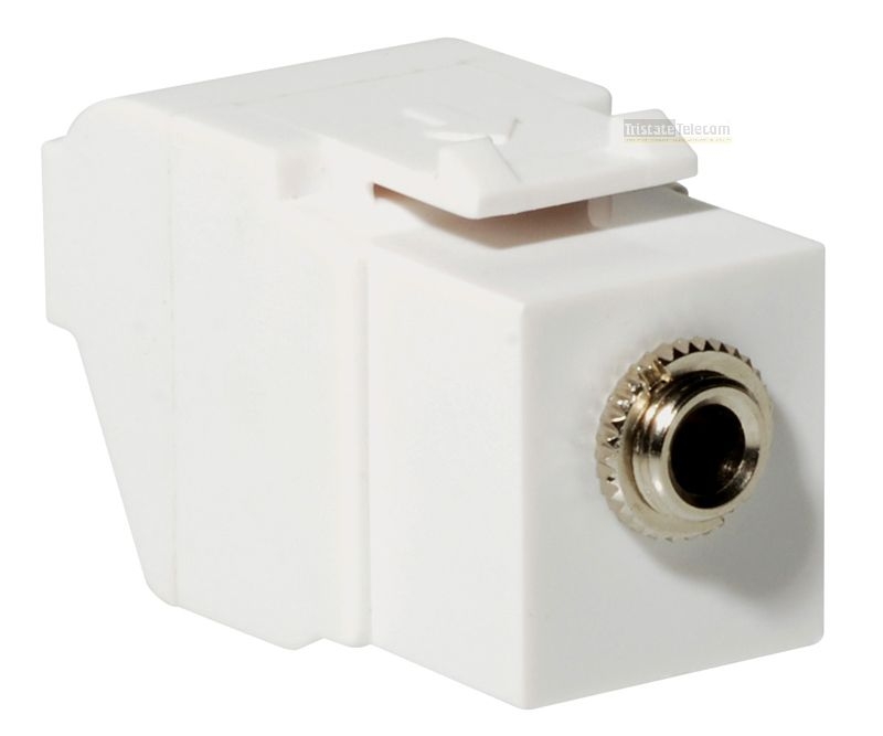 ICC - MODULE, STEREO AUDIO, 3.5 MM, WHITE