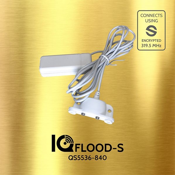 Qolsys - Water Flood Detector Includes 6' Dongle