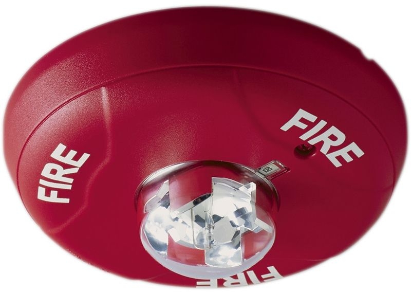 SYSTEMSENSOR - Horn/Strobe Ceiling Mount Red L-Series