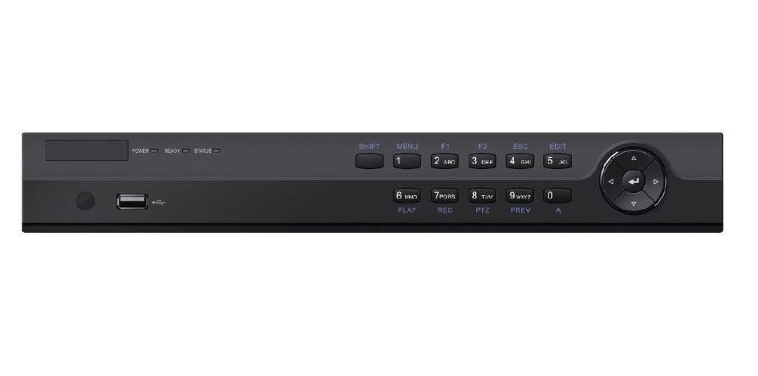 Hunt CCTV - NVR 16 Channel 16 PoE 1U 160Mbps 4K 2SATA