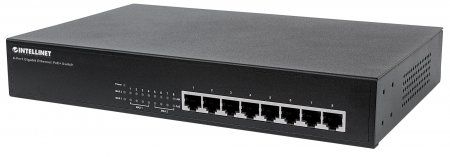 INTELLINET - Switch 8 Port Gigabit PoE 140 Watts