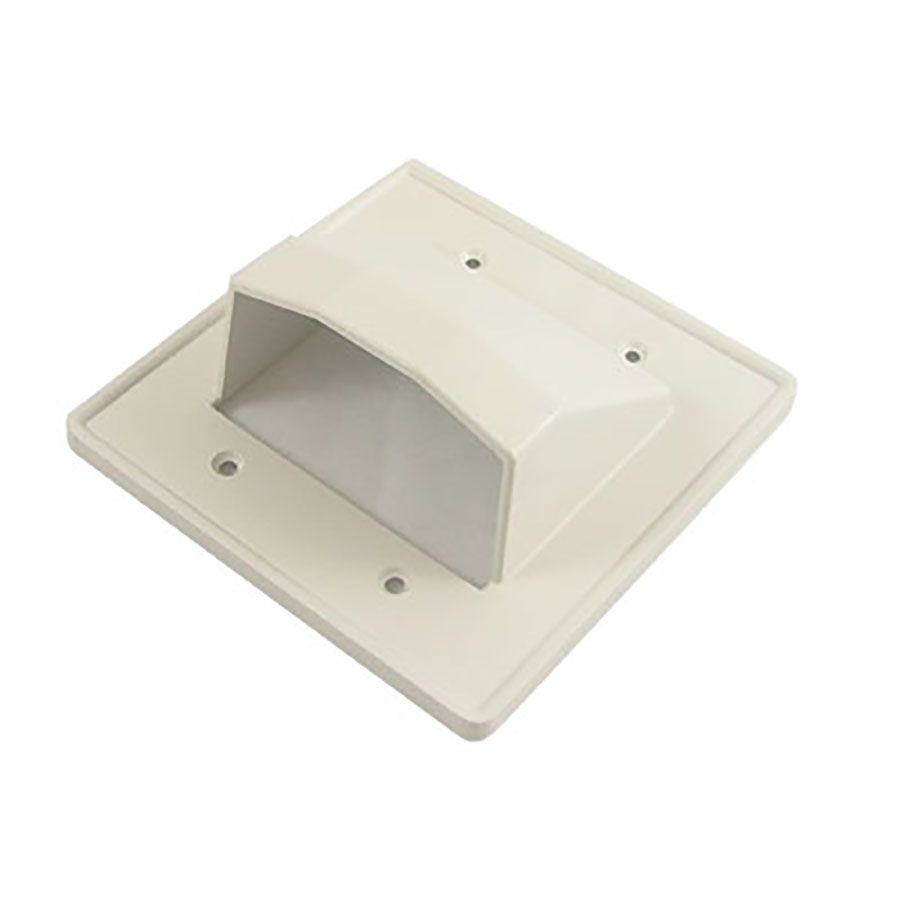 SCP - 2 GANG REVERSIBLE NON-METALLIC CABLE ENTRANCE- WHITE, 25 EACH/PER BOX