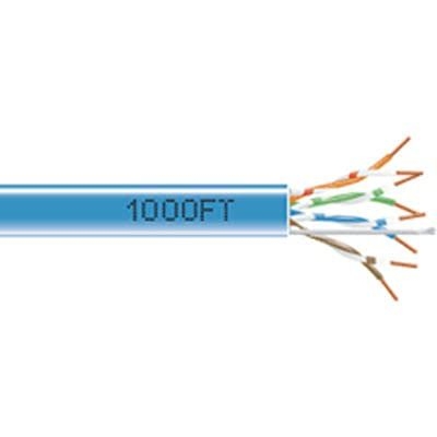 WAVENET - Cable Cat 5e 4 PR 1000' PVC BLUE