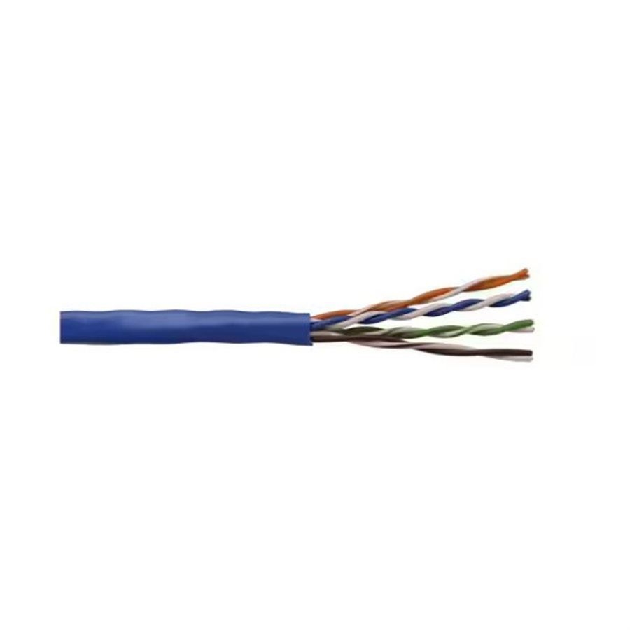 WAVENET - Cable Cat 6e 4 PR 1000' CMP Blue