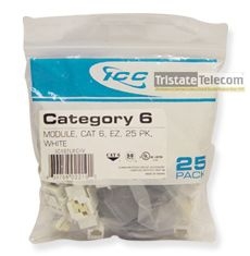 ICC - INSERT CAT 6 WHITE 400 Pack