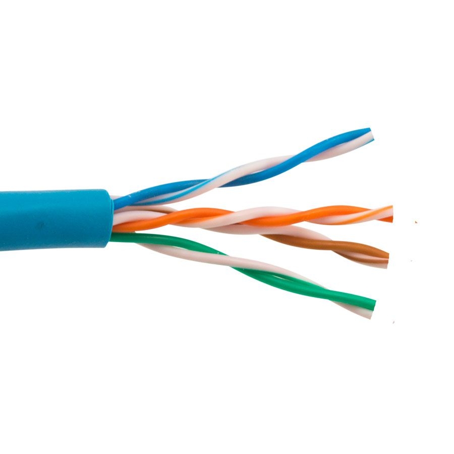 TRISTATE - Cable Cat 5e 4 PR 1000' CMP Blue PB