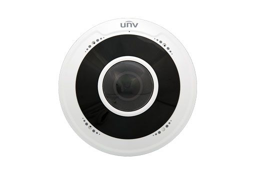UNV - Camera IP Fisheye 12MP Smart IR Mic & speaker