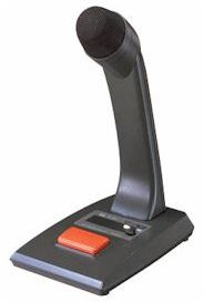 TOA - MICROPHONE Desktop 600 Ohms Balanced PTT Switch 6FT cable