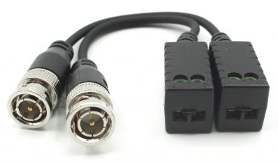 Invid Tech - Balun Video With Tail Set 4-In-1 5MP