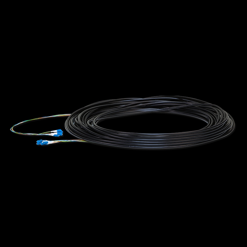 Ubiquiti - Fiber Cable 30.5M Outdoor Rated LC-LC 6 Strand SM Black