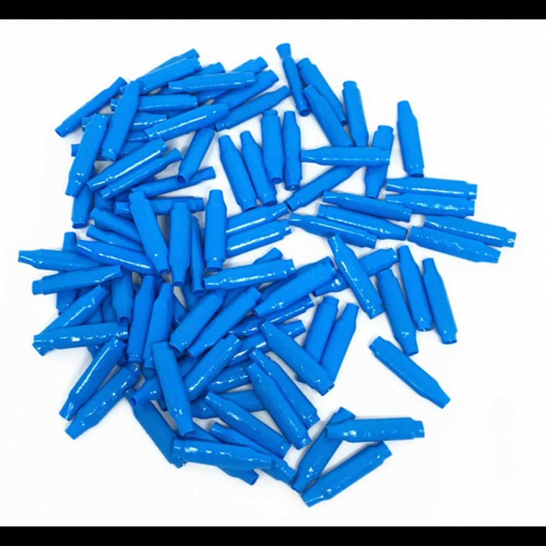 B-CONNECTOR 100 Pack With Gel Blue