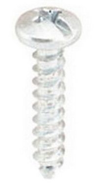 METALLICS - Screw Pan Head 10-12X2" 100P