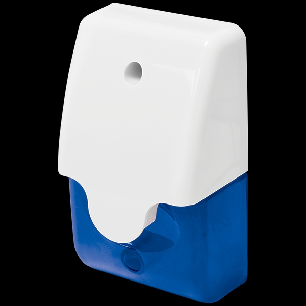 Seco Larm - Siren/Strobe Blue Lens Indoor/Outdoor