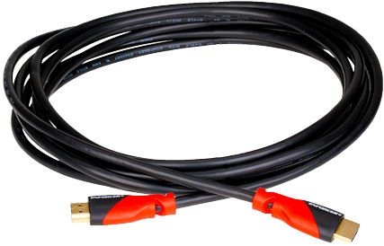 Seco Larm - Patch Cord HDMI 25' W/Ethernet 4K 3D