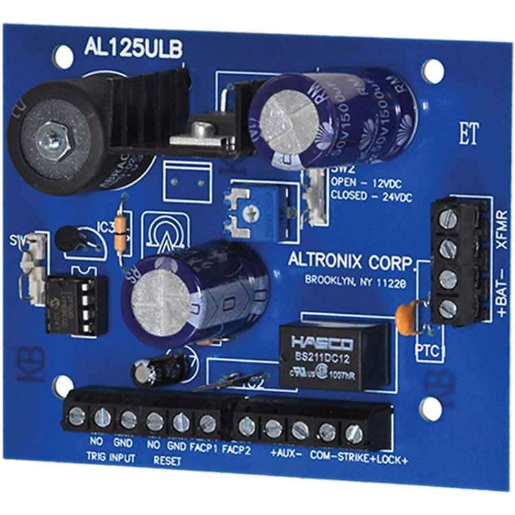 Altronix - Power Supply 12/24VDC 1Amp 2 CH W/FACP