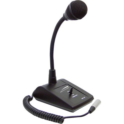 Speco - Speco Microphone Gooseneck Desktop Adjustable