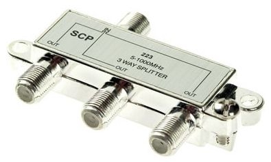 TRISTATE - Splitter CATV 1X3 1 GHz