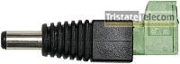 TRISTATE - Power Connector Male Plug w/Block 10PK