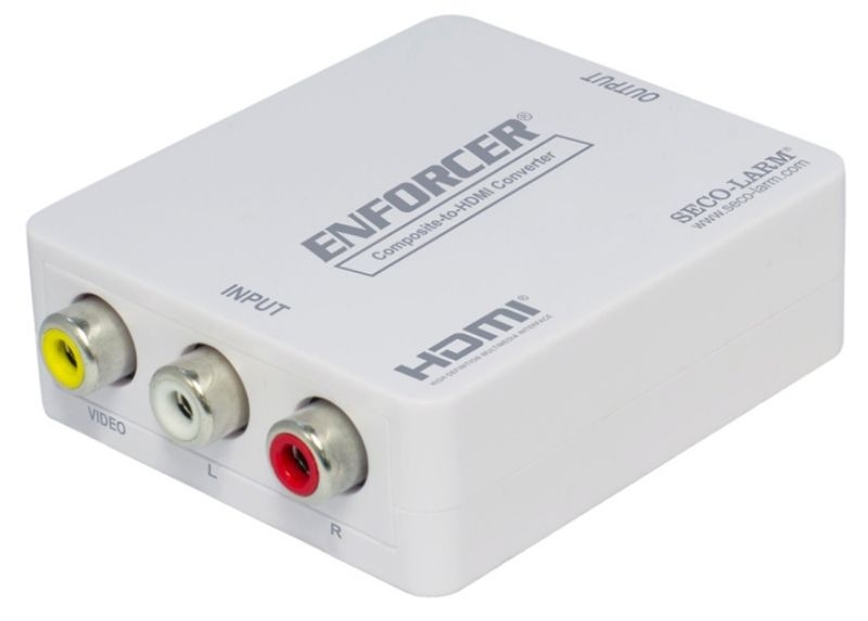 Seco Larm - Composite To HDMI Converter With Scaler