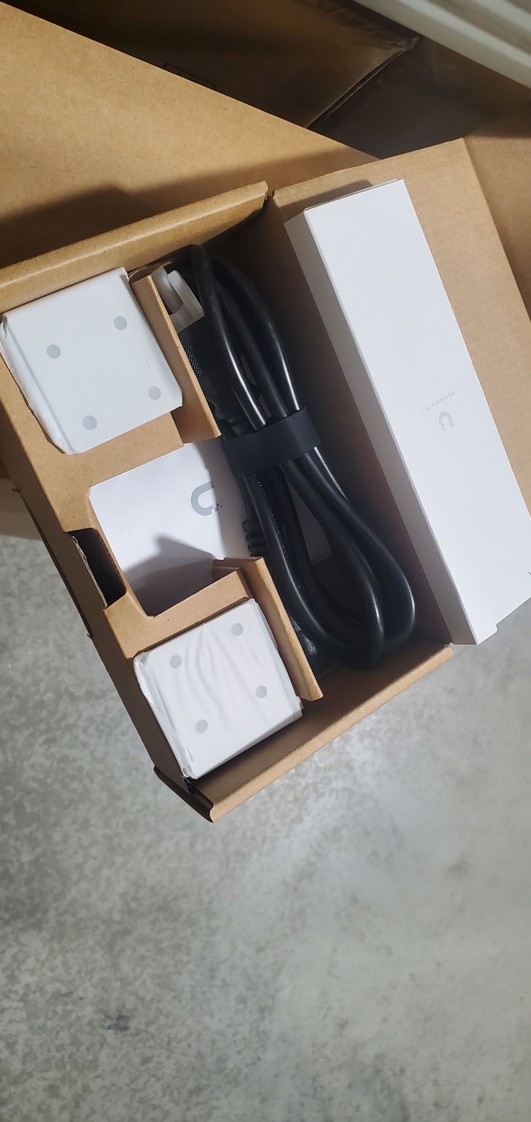 Ubiquiti - 1U Rackmount Kit and Power Supply Replacement Compatible with 1U Devices Switches, UDM, UNVR