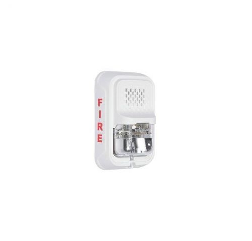 SYSTEMSENSOR - Horn Strobe White Compact Wall Mount 2W