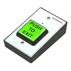 Seco Larm - Push-to-Exit RF Wireless Desktop/Wall Button Plate
